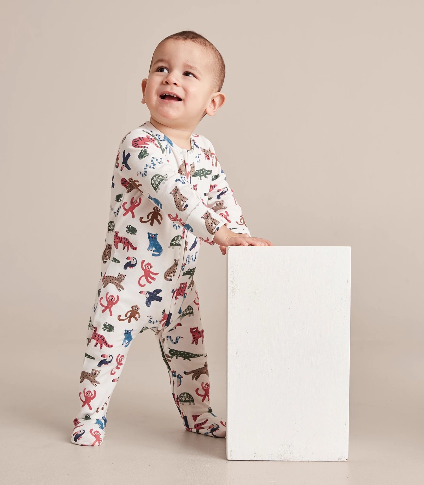 Baby Organic Cotton Zip Coverall | Target Australia