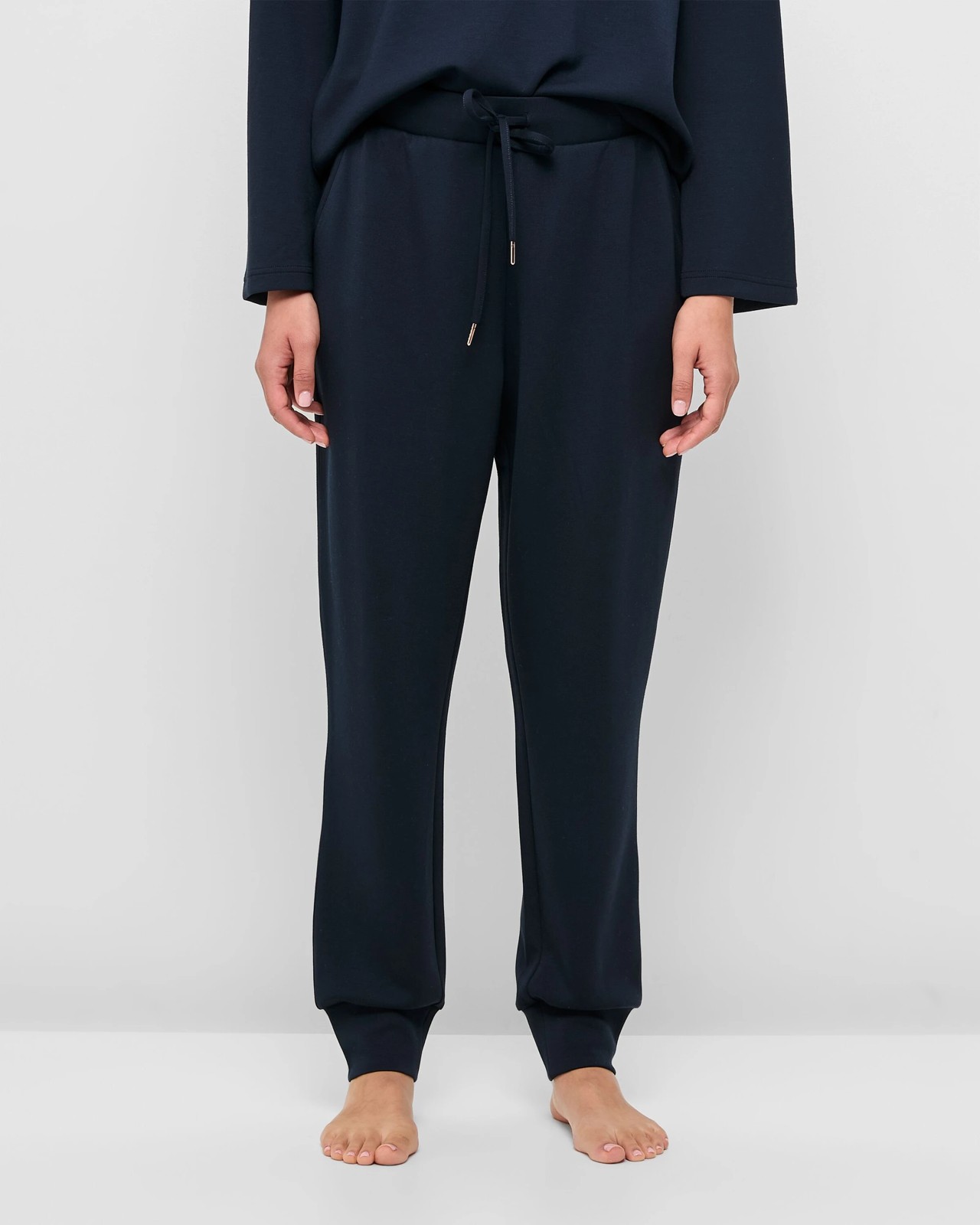 Modal Sleep Jogger Pants - Navy Blue 2 of 5