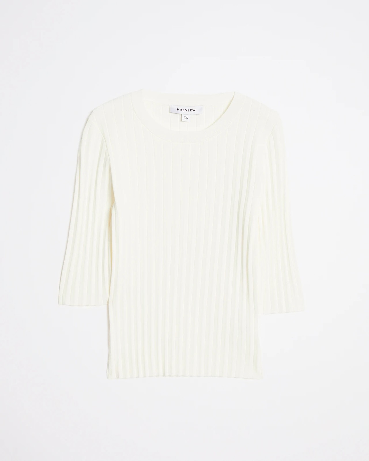 Fashion Boat Neck Rib Top - Preview 5 of 6