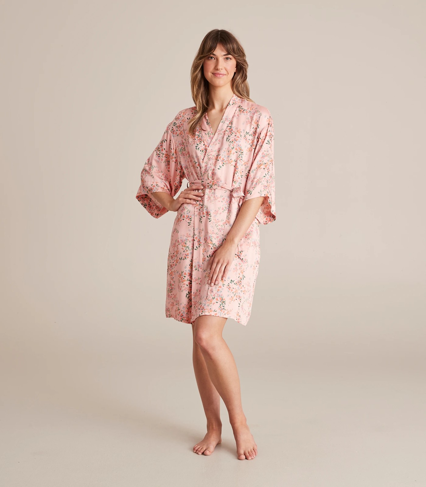 Floral dressing gown top australia