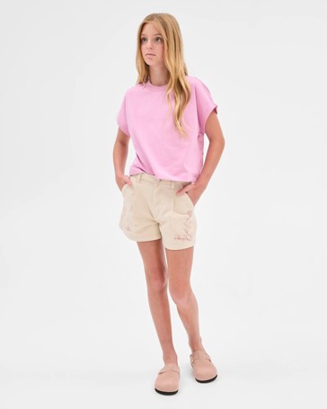 Australian Cotton Broderie Back T-shirt