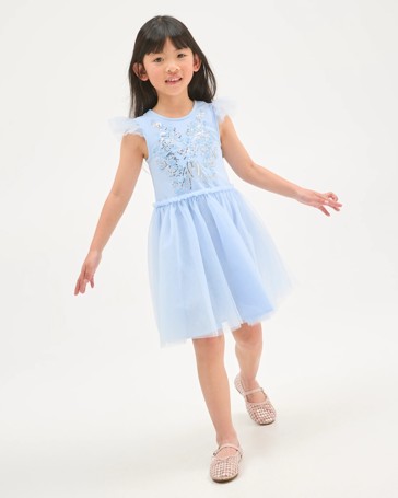 Occasion Princess Sequin Tulle Dress
