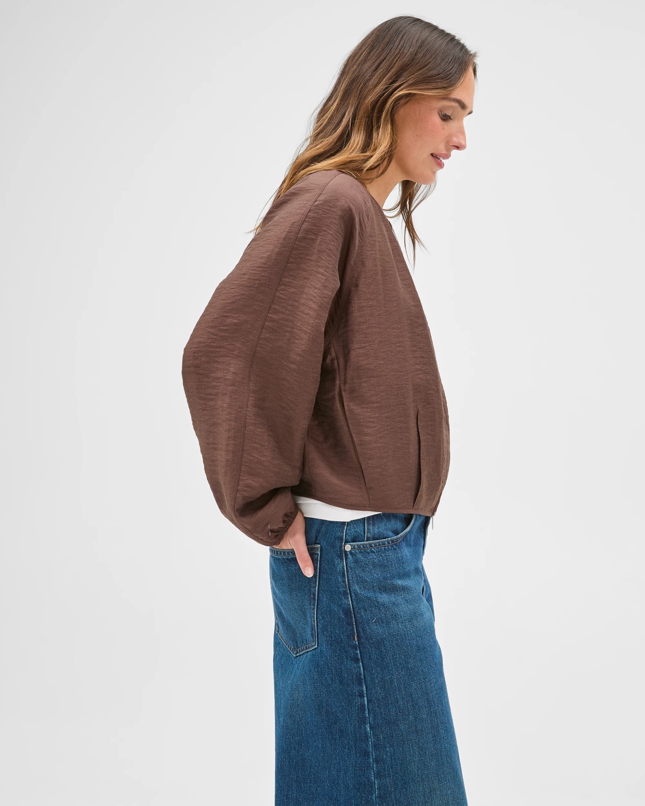 Balloon Hem Jacket 4 of 5