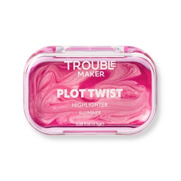 Trouble Maker Plot Twist Highlighter - Spiralling Pink