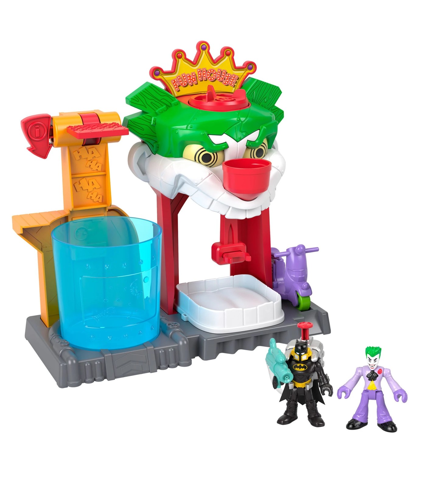 Imaginext DC Super Friends Colour Changers The Joker Funhouse Target Australia