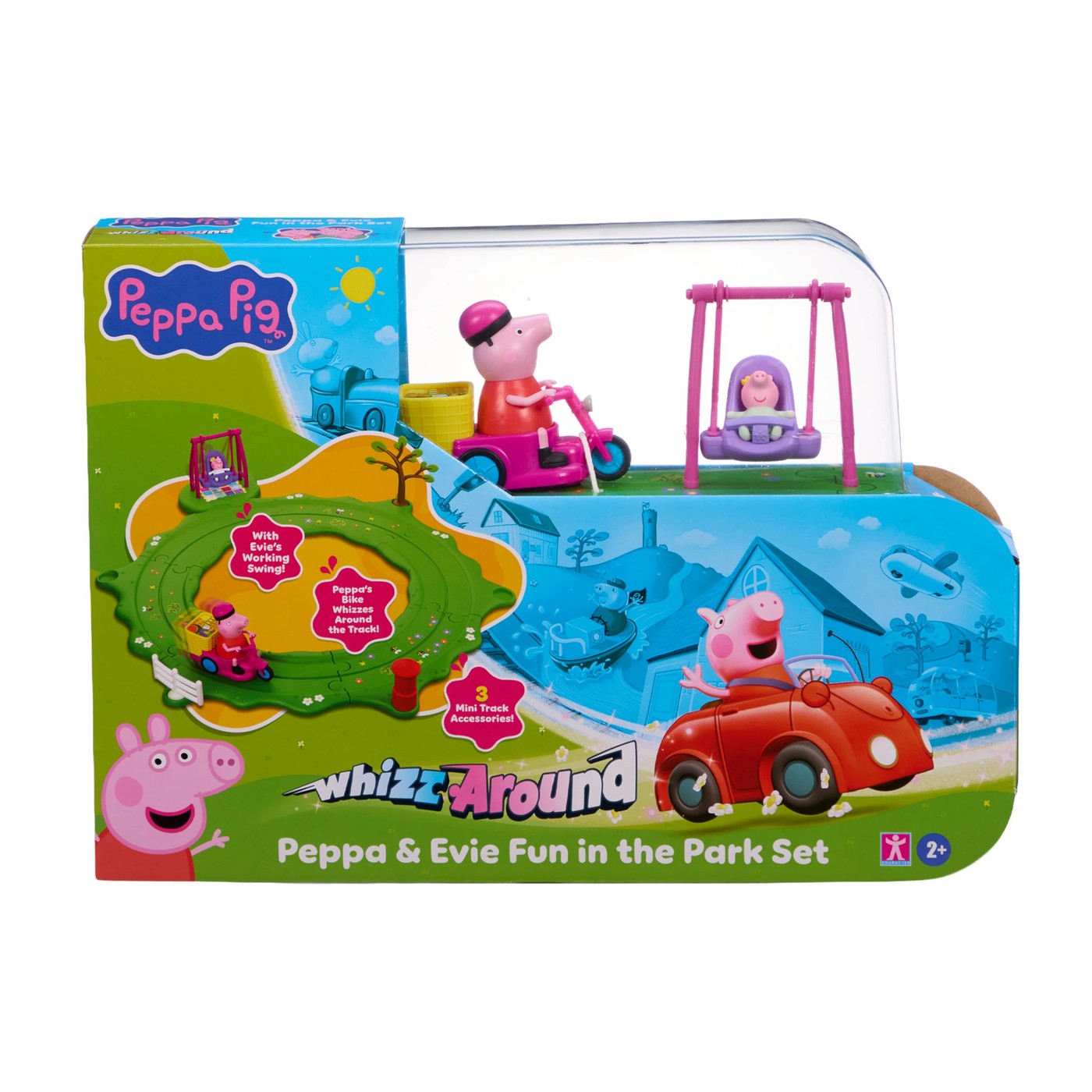 Peppa Pig Whiz Around Peppa & Evie Fun in the Park Set 2 of 6