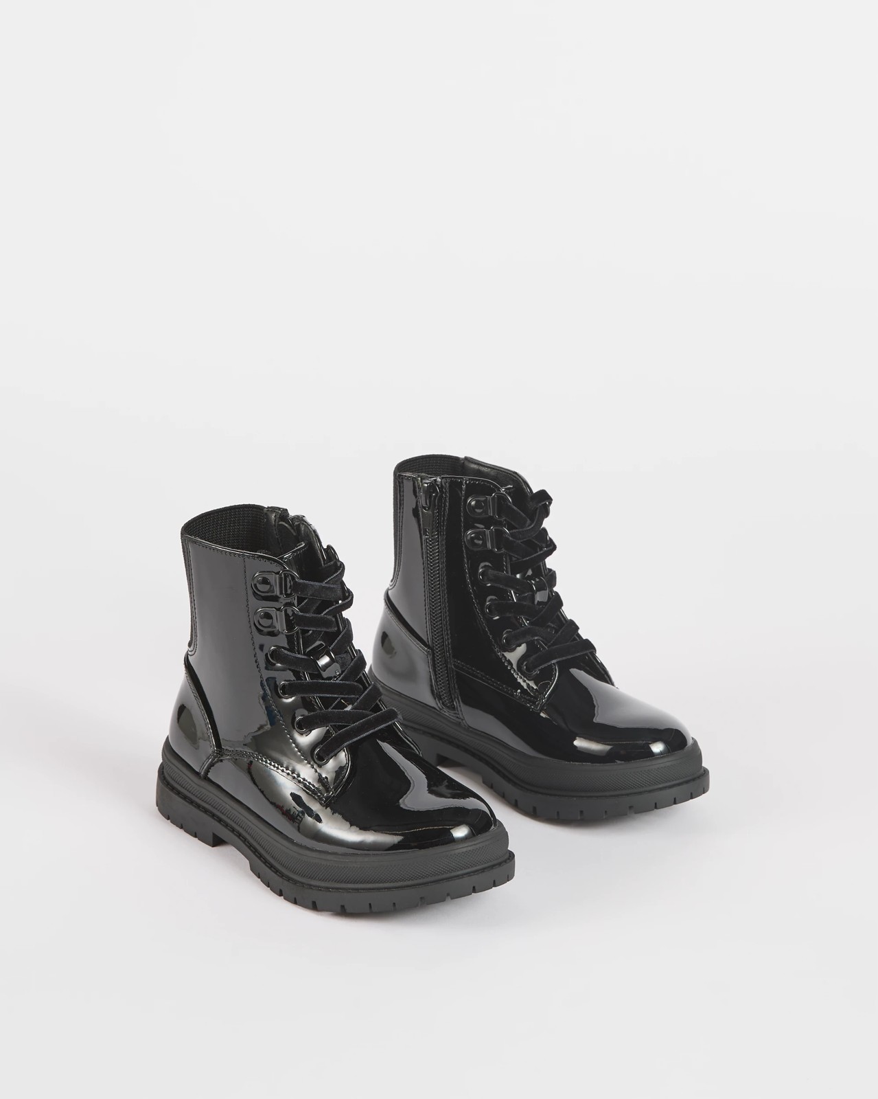 Younger/Older Girls Lace Up Boots 3 of 3