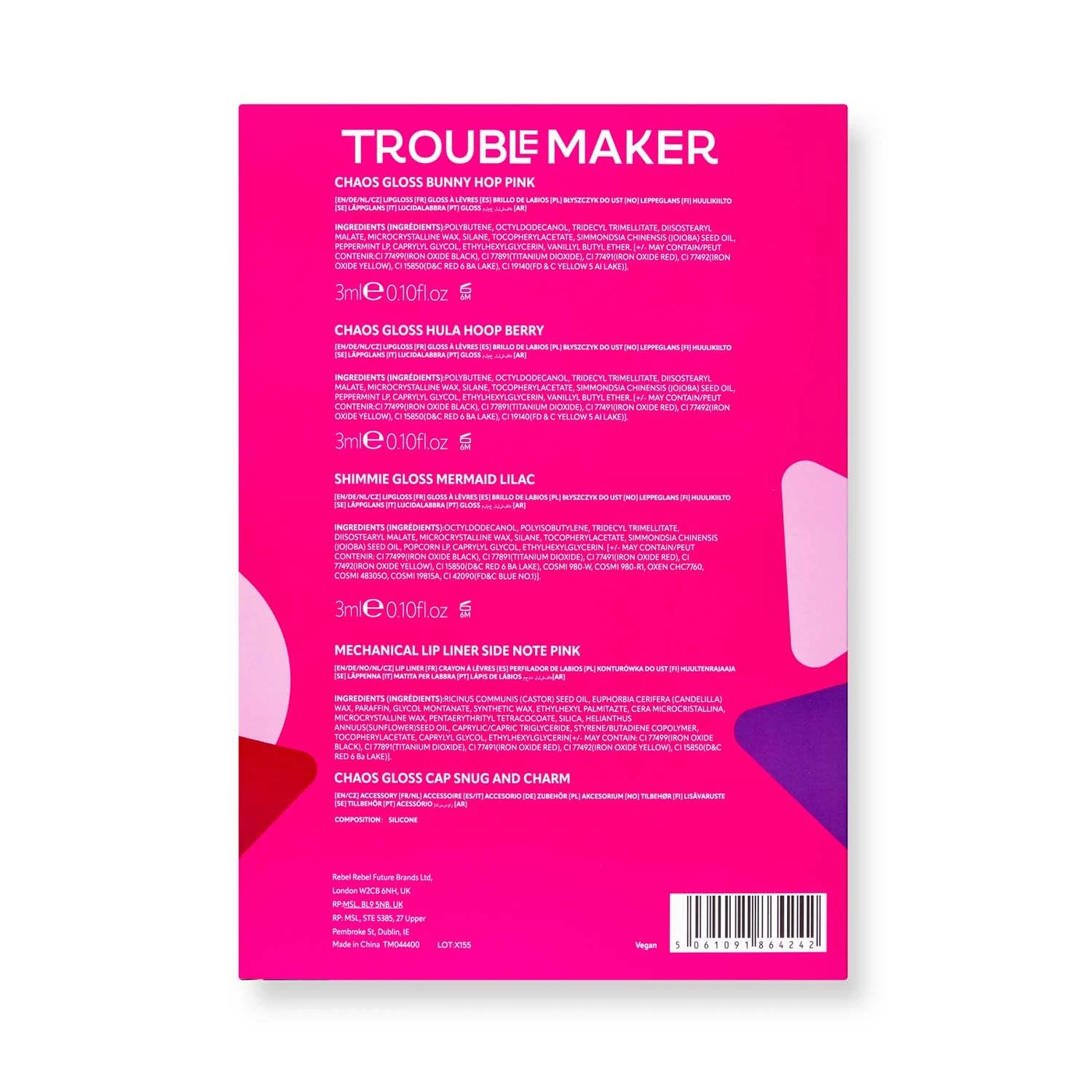 Trouble Maker Trouble Talks Makeup Gift Set 2 of 3