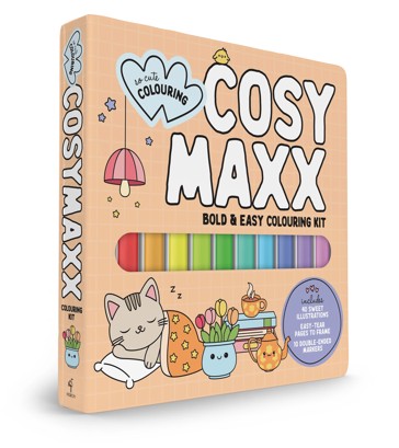 Cosy Maxx Bold and Easy Colouring Kit