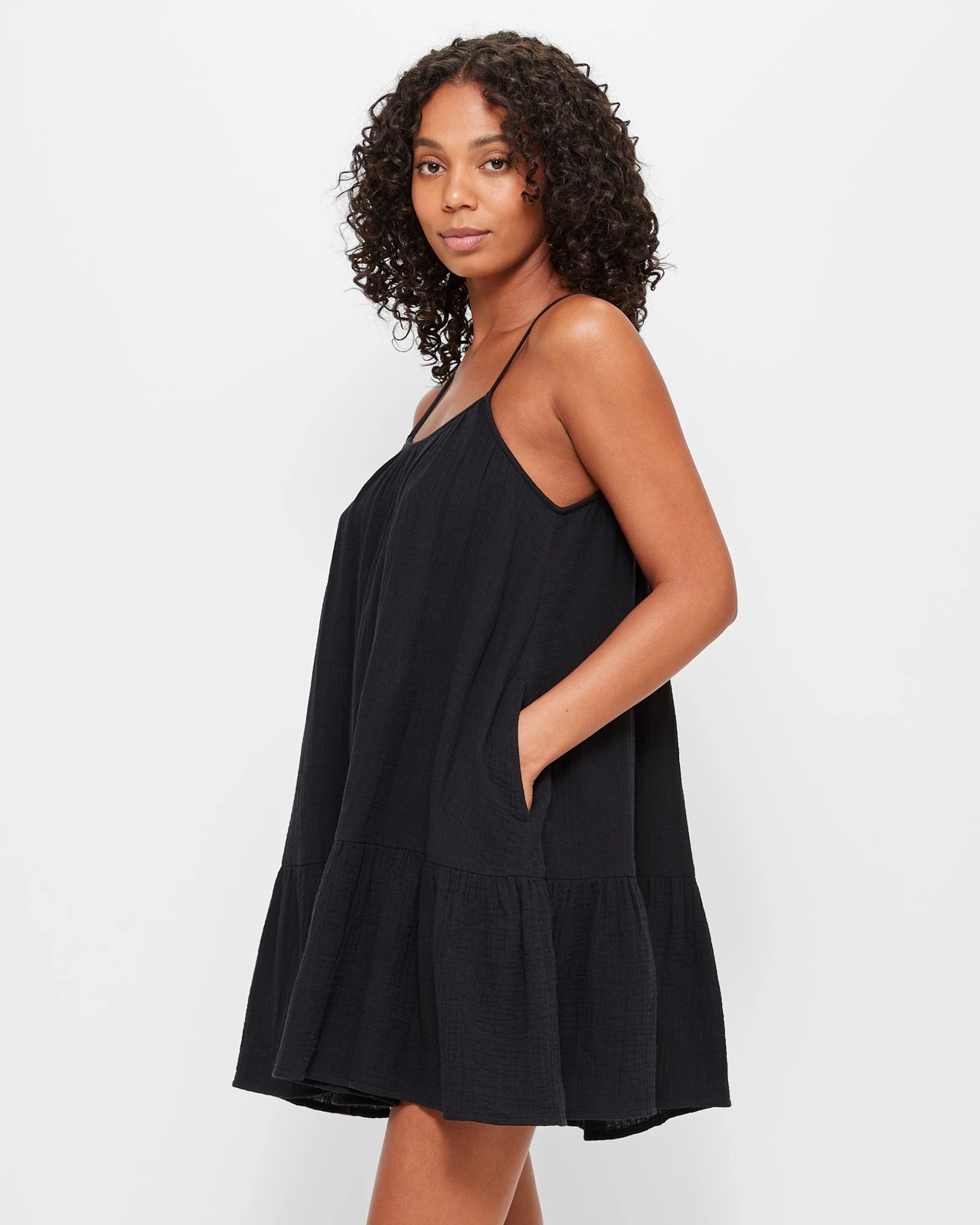 Double Cloth Mini Dress 4 of 5