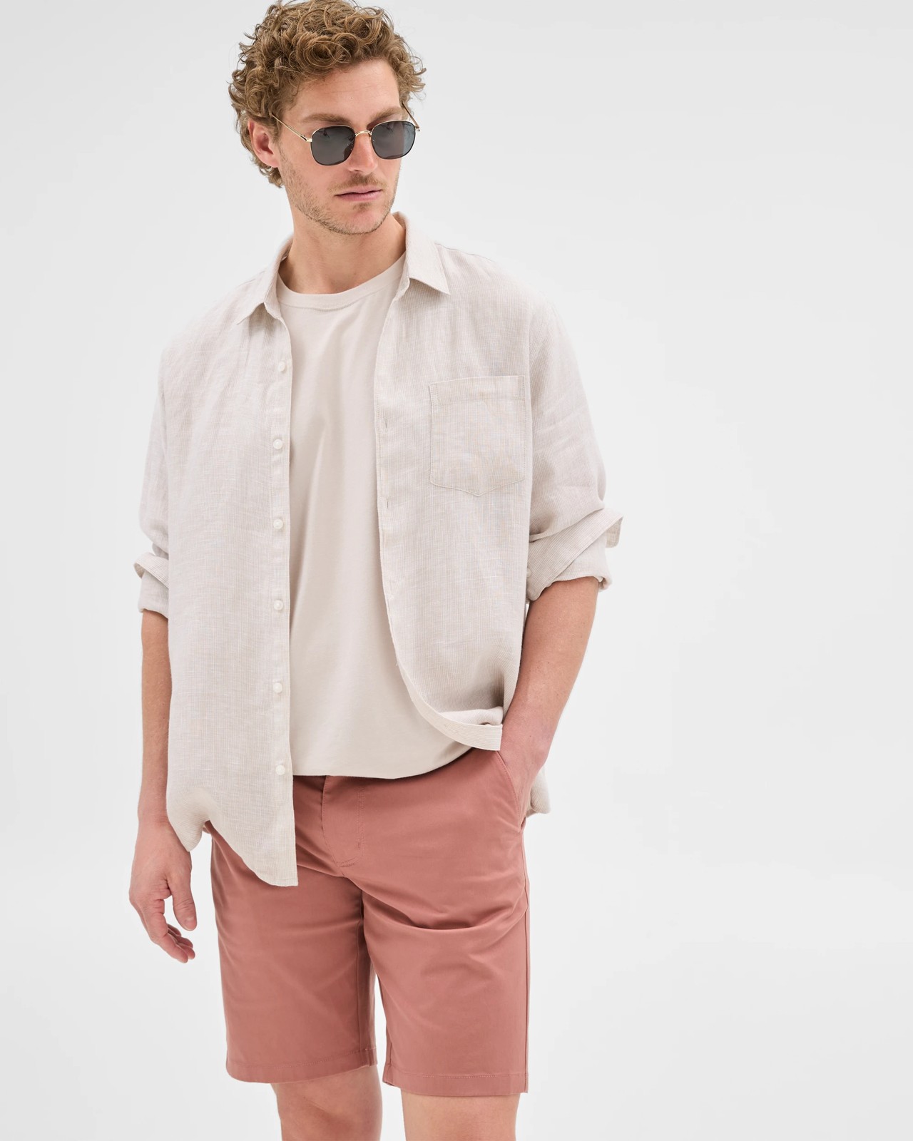 Australian Cotton Regular Stretch Chino Shorts 2 of 5