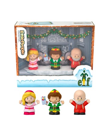 Little People Collector Elf: Santa’s Workshop, Special Movie Edition Set