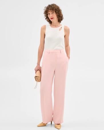 Sleeveless Crepe Knit Tank Top - Preview