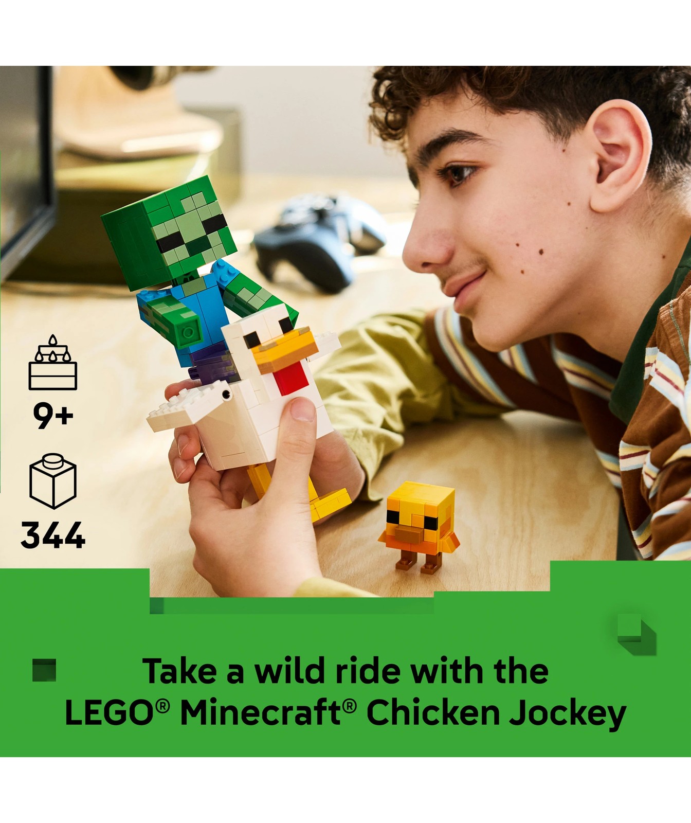 LEGO® Minecraft Chicken Jockey 21582 2 of 5
