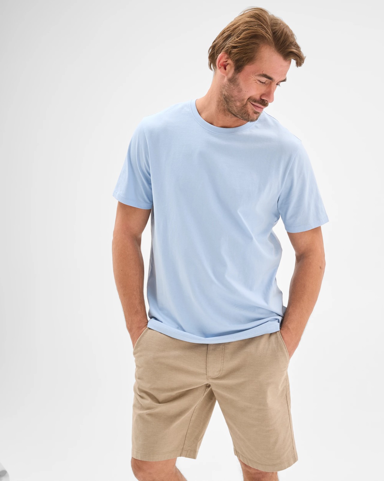 Australian Cotton Chino Shorts - Timberwolf 5 of 5