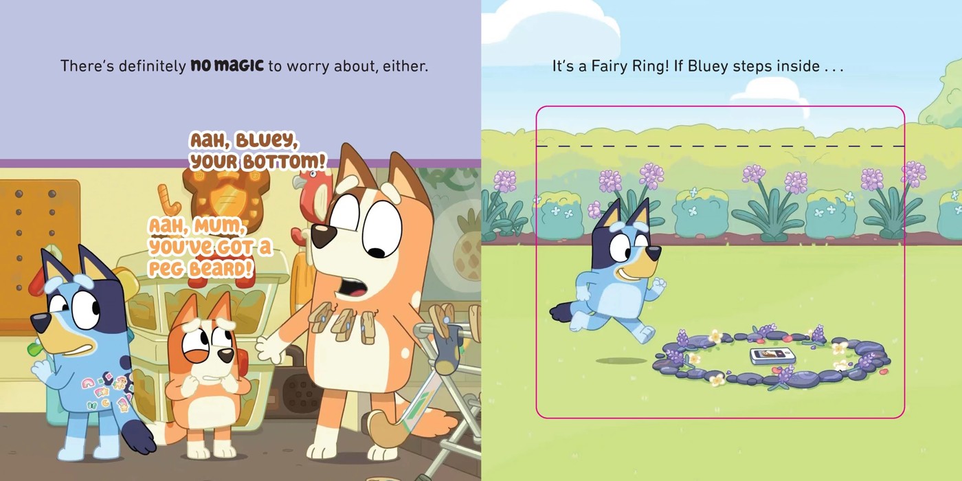 Bluey: Bluey and Bingo's Book of Scary Things - A-Lift-The-Flap Book 5 of 5