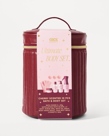 OXX Beauty 10 Piece Ultimate Bath and Body Set