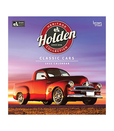 Classic Holden Cars 2024 Square Calendar