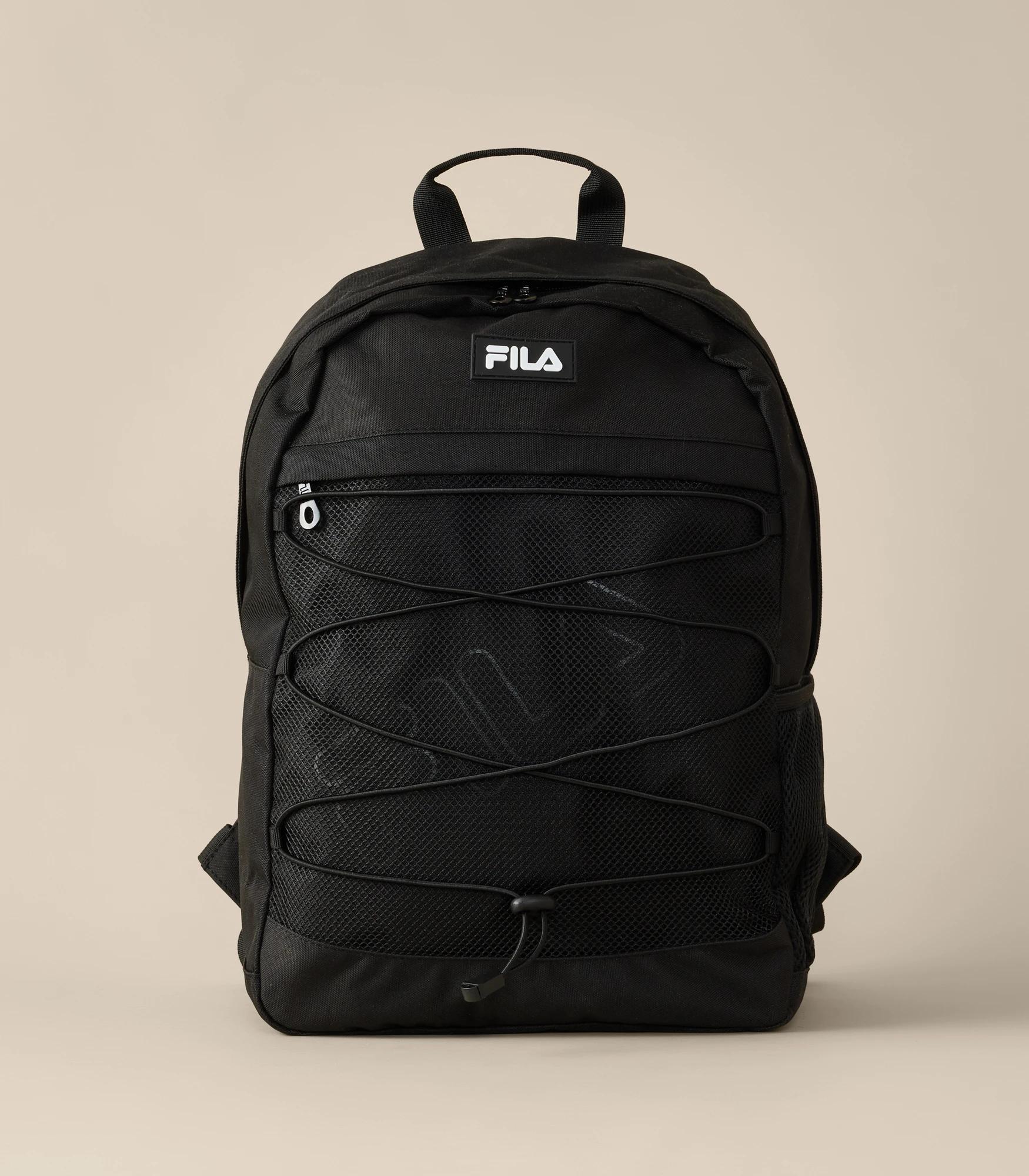 Fila backpack mens black on sale