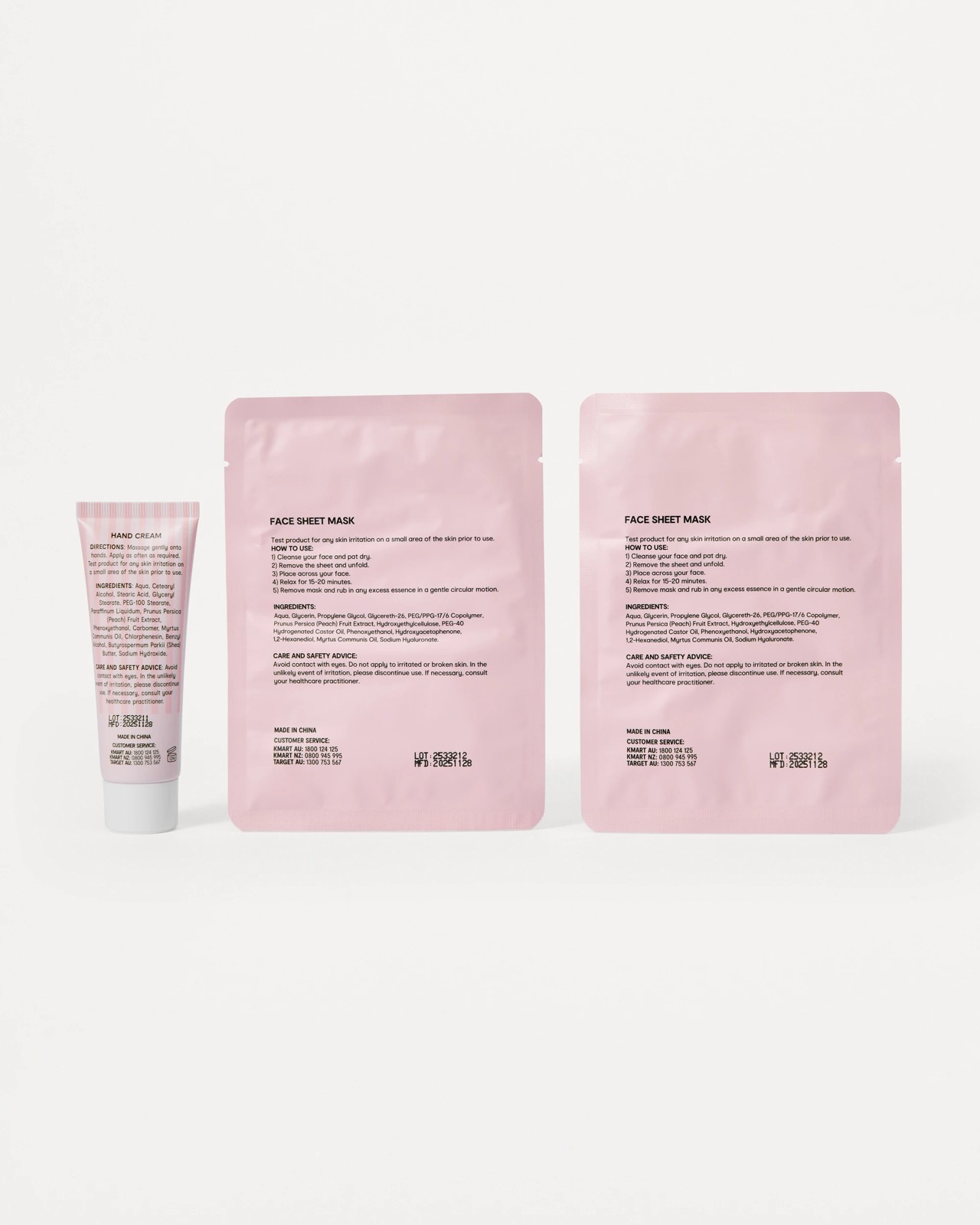 OXX Skincare Peach Bellini Face Care Kit- Sparkling Peach Scented 2 of 6