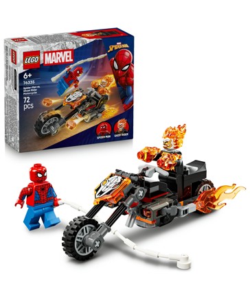 LEGO® Super Heroes Marvel Spider-Man vs. Ghost Rider Motorcycle 76335