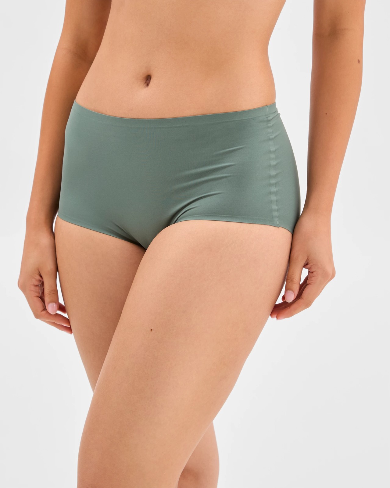 Smooth Moves 2 Pack Bonded No Show Full Briefs 3 of 4