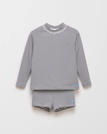 Seersucker Swim 2 Piece Set