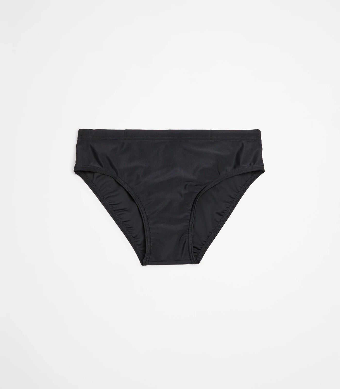 Swim Briefs: Black