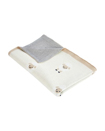 Anko Cotton Knitted Blanket - Sheep