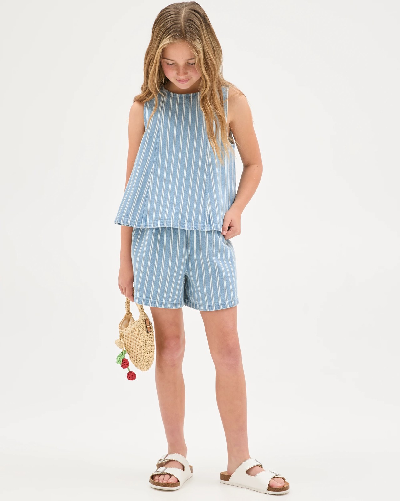 Denim Swing Tank Top 2 of 5