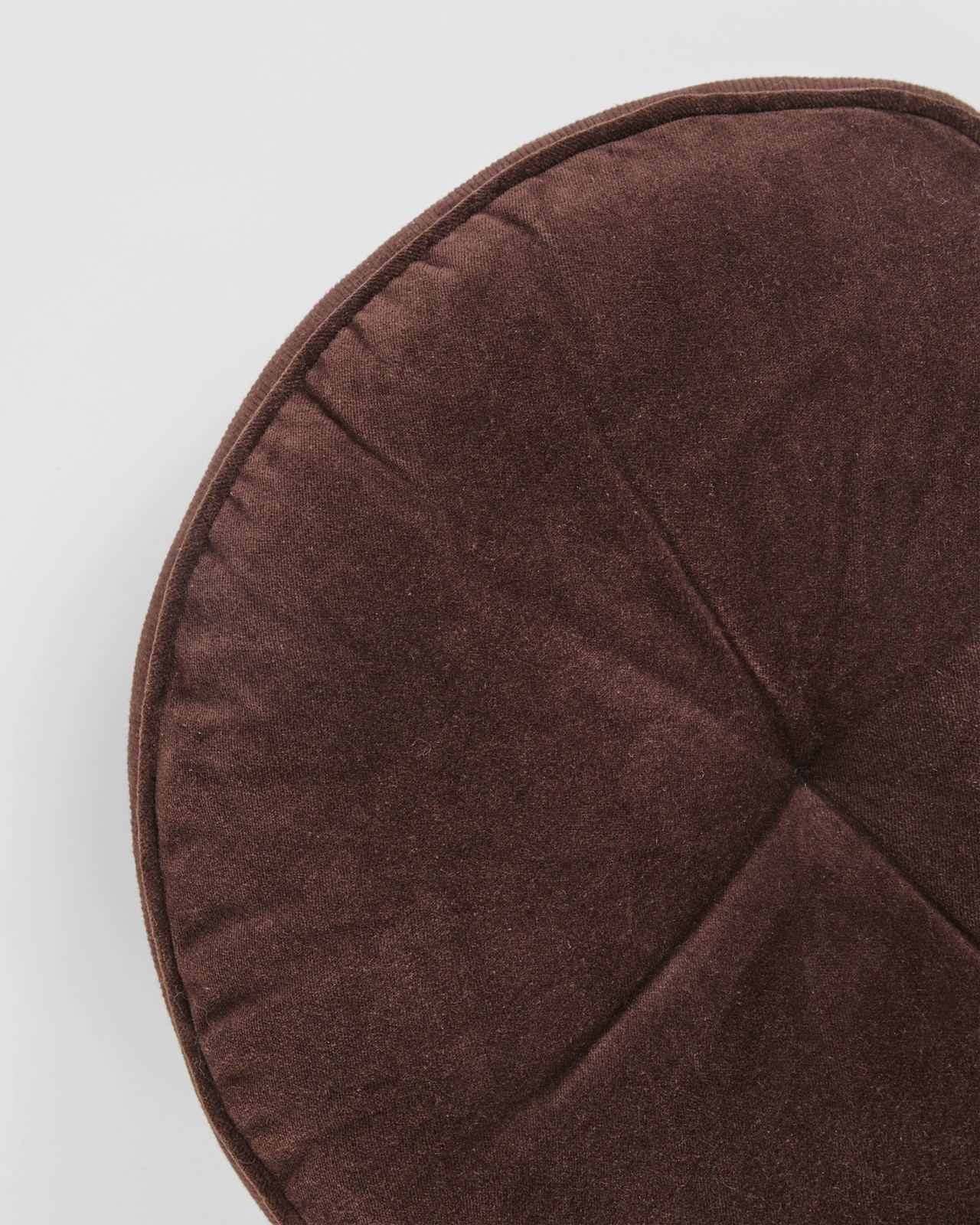 Lacy Velvet Round Cushion 2 of 2