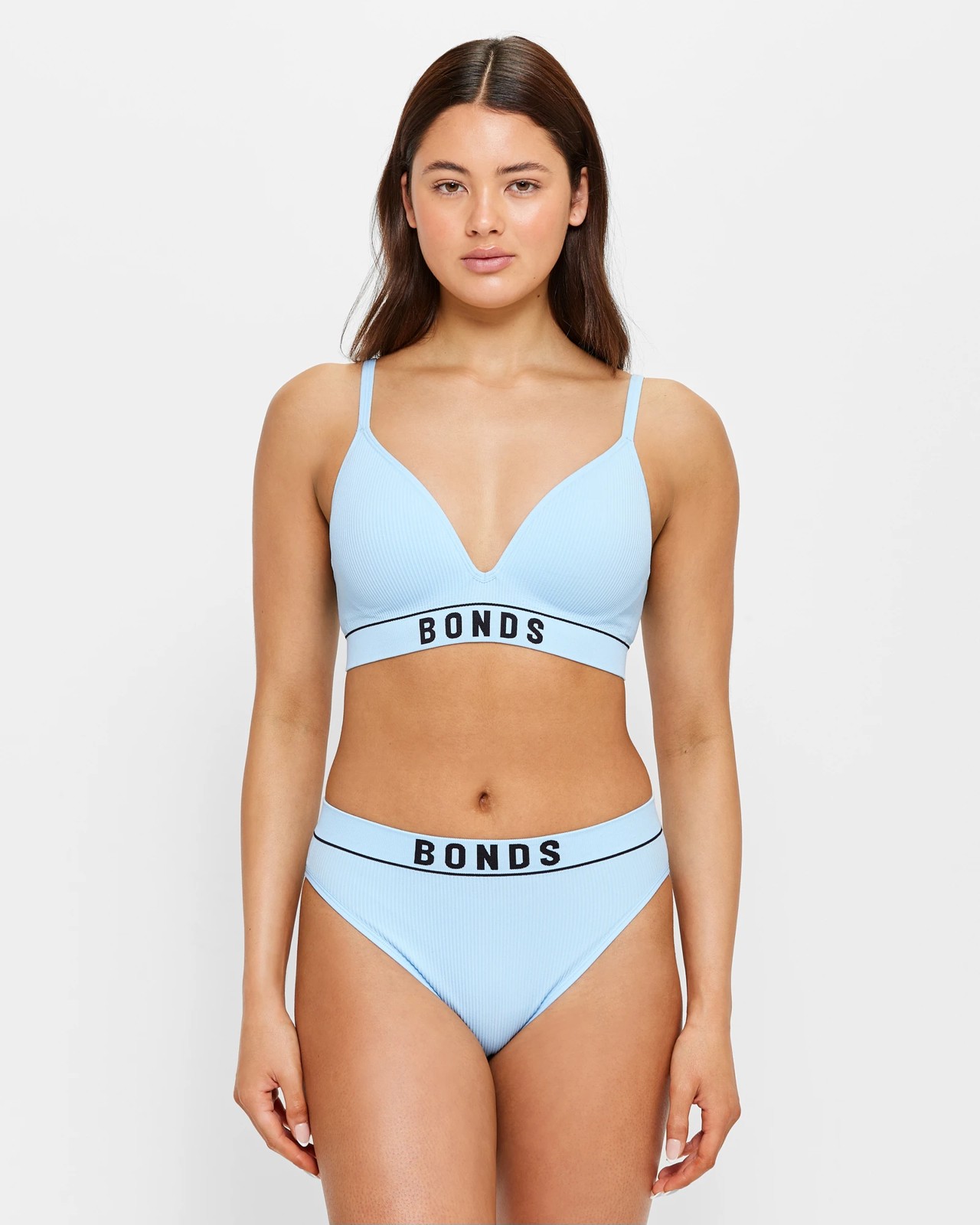 Bonds Retro Rib T-Shirt Crop Bra 2 of 4