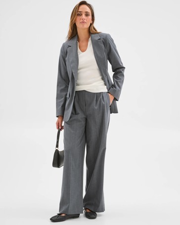 Preview Classic Full Length Wide Leg Pants