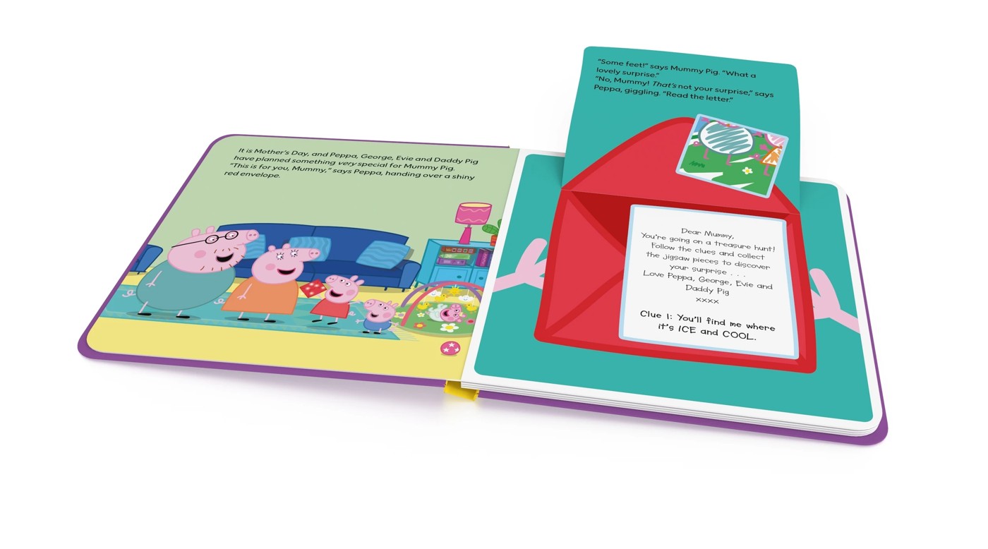 Peppa Pig: Mummy Pig's Treasure Hunt - A Lift-the-Flap Book 3 of 5
