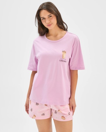 Australian Cotton Jersey Sleep T-Shirt