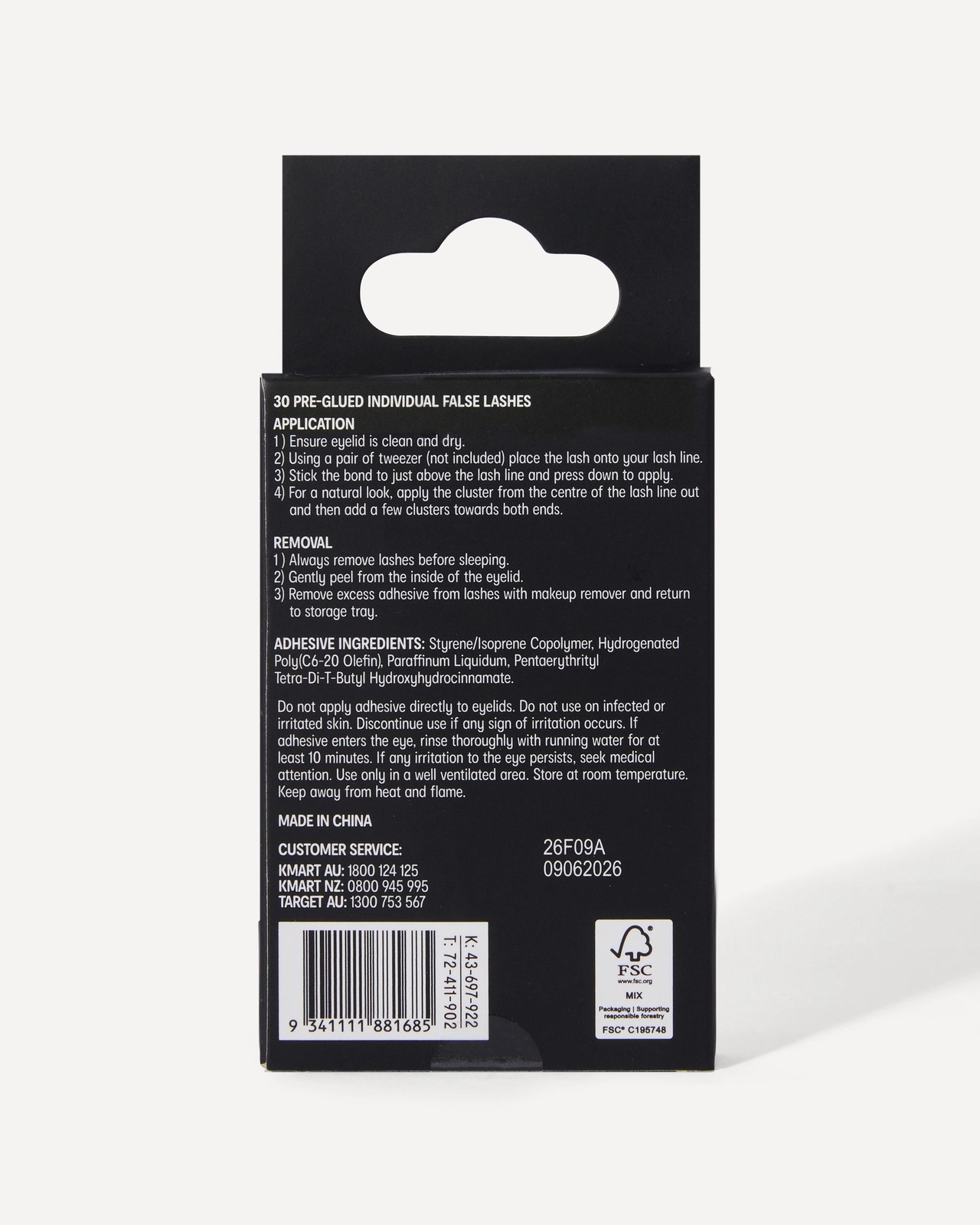 OXX Beauty 30 Pack Pre-Glued False Lashes - No. 144 5 of 5