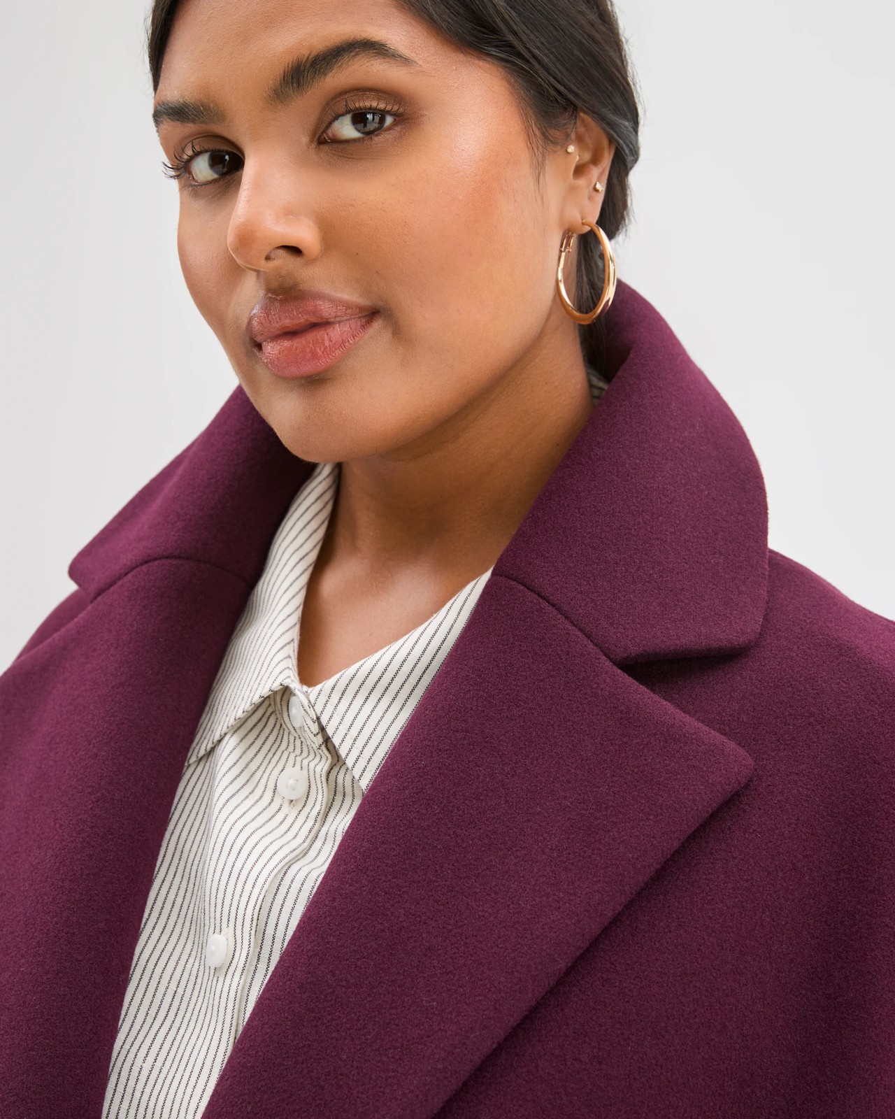 Plus Size Wrap Coat 4 of 6