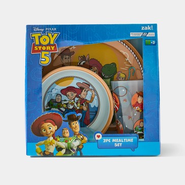 Disney Pixar Toy Story 3 Piece Mealtime Set