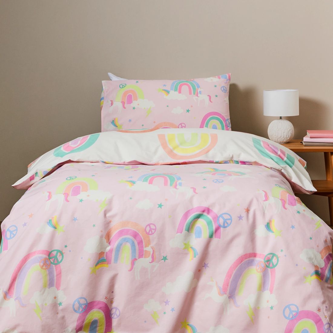 Harper Rainbow Kids Quilt Cover Set Target Australia