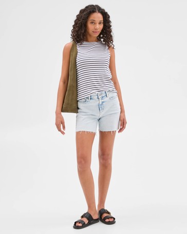 Classic Denim Shorts