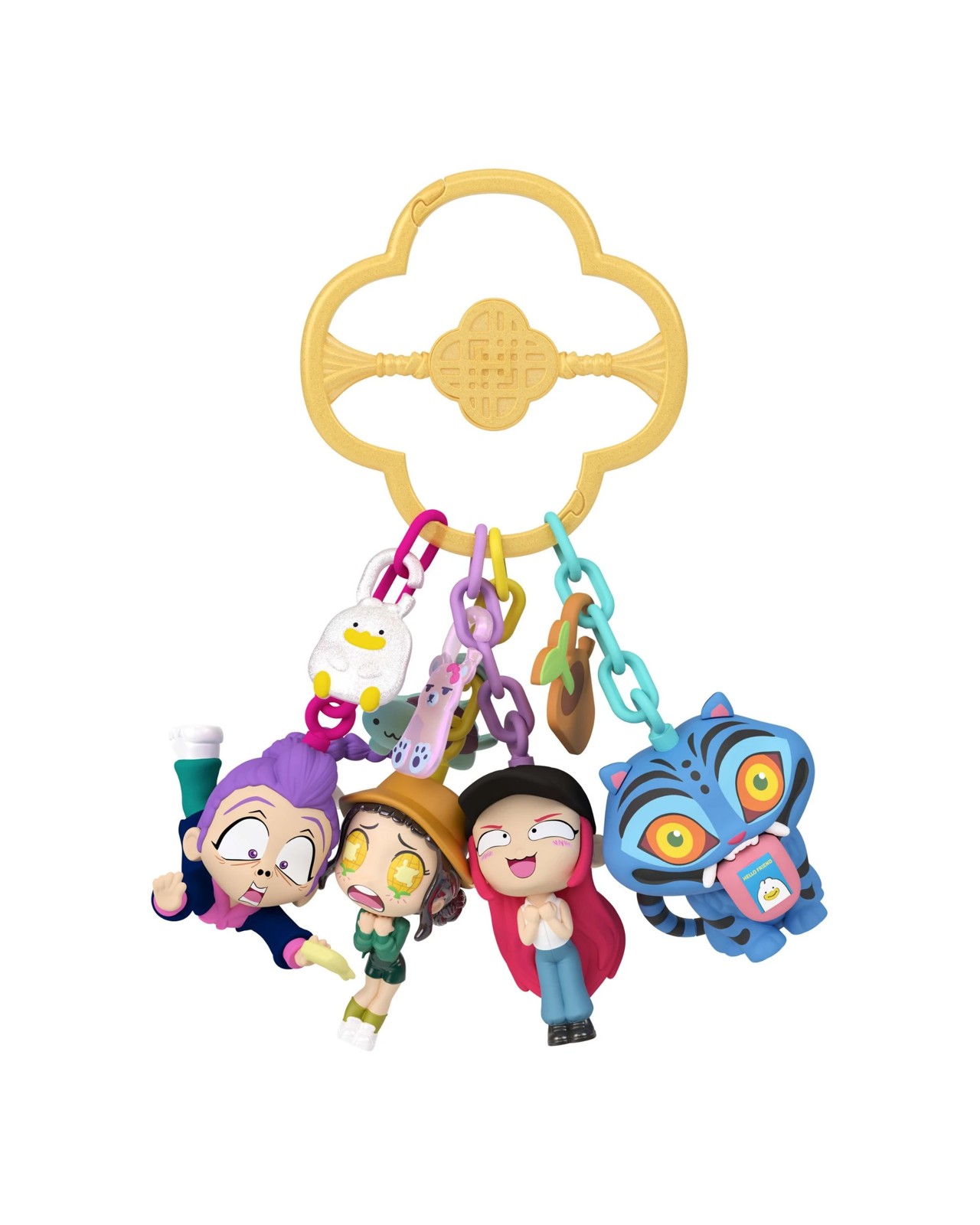 Kpop Demon Hunters Mini Collectible Keychain Figures - Assorted 4 of 6