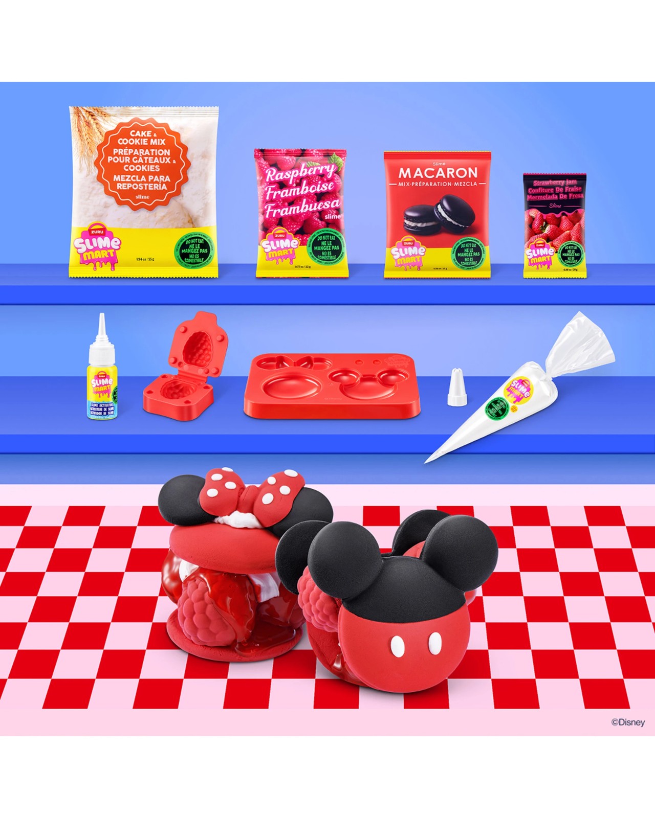 Slime Mart Disney Shopping Bag Mickey Mouse Macarons by ZURU 5 of 6
