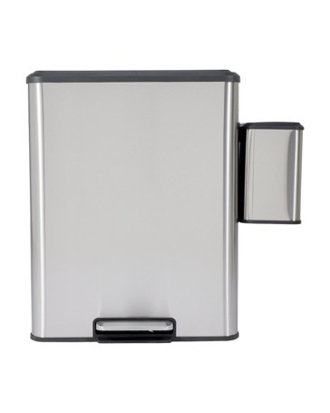 Anko 60L Stainless Steel Bin with 5L Bin