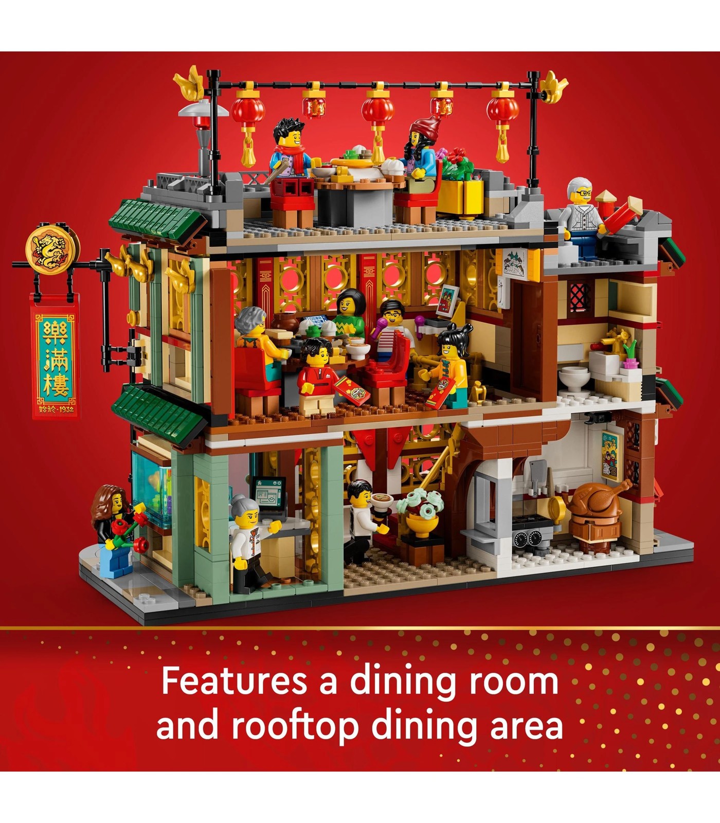 LEGO® Chinese Festivals Family Reunion Celebration 80113 3 of 5
