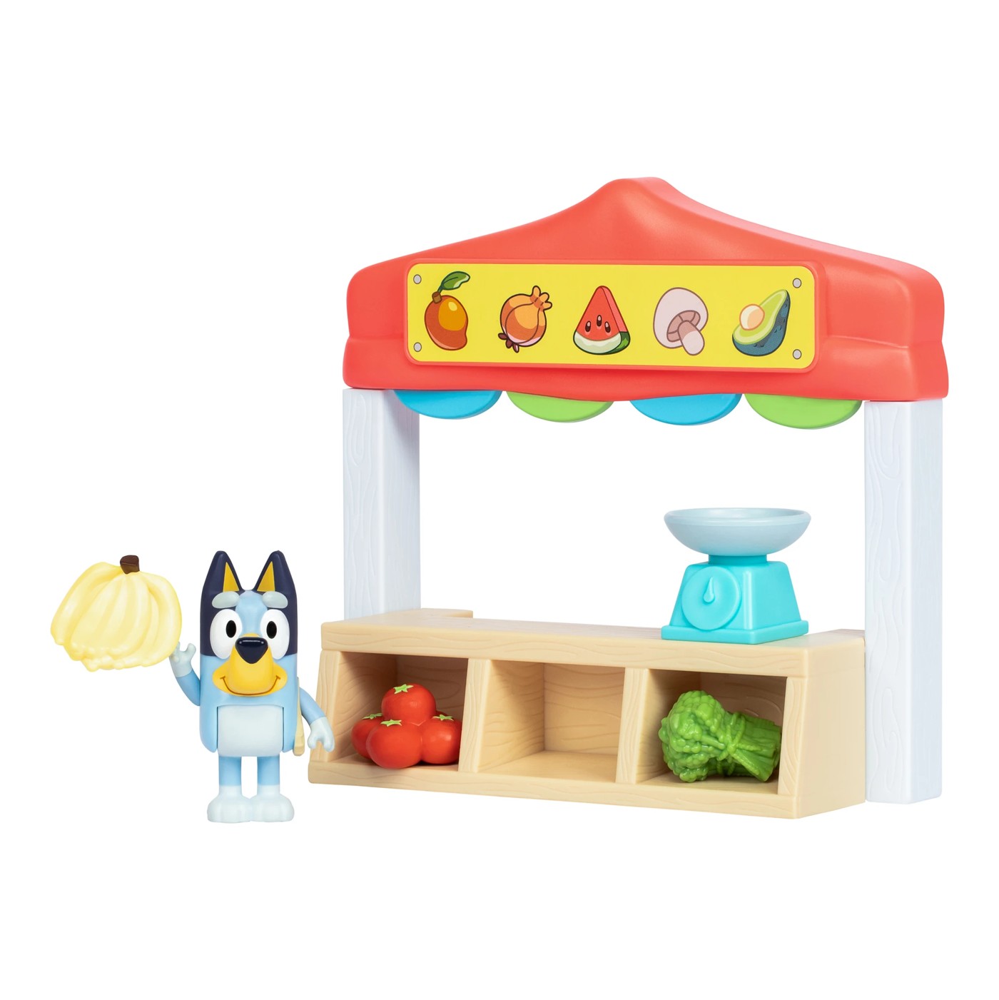 Bluey Ice Cream Shop Playset, Bluey Farmers Market Playset – Assorted ...