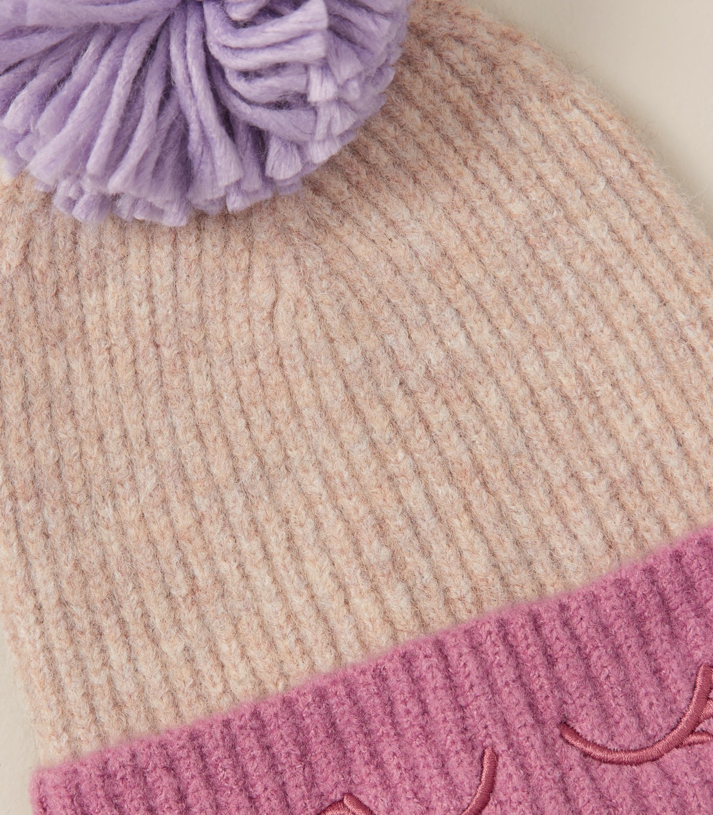 Youth Colour Blocked Beanie 2 of 2