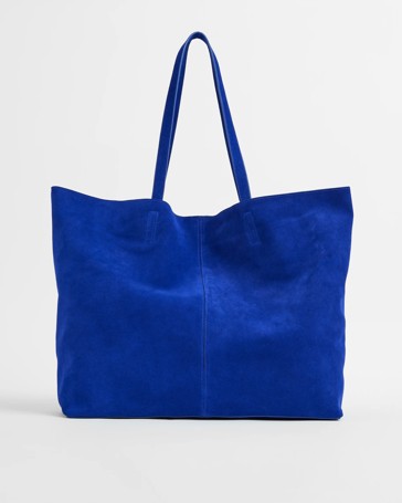 Pre-Order Premium Suede Leather Essential Tote Bag