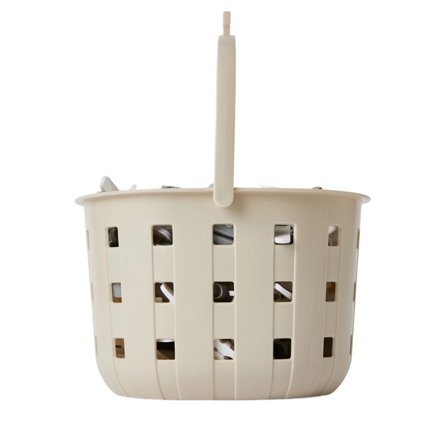 Trellis Peg Basket, Beige - Anko 4 of 6