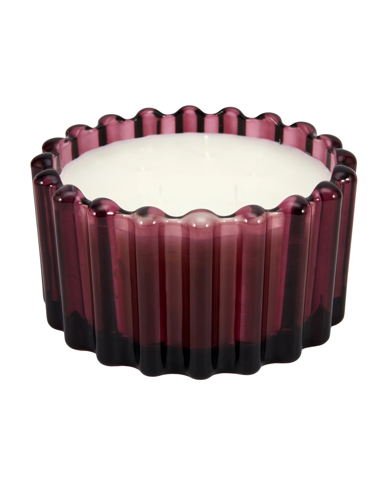 Anko Spiced Glow Ribbed Glass Candle 2 of 5