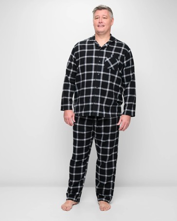 Plus Size Premium Flannelette Pyjama Set